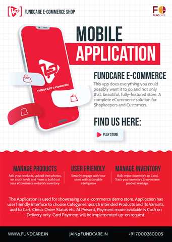Online Shopping Android App Development